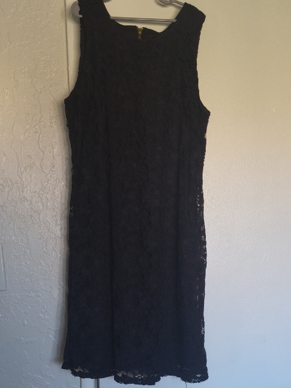 Ronni Nicole Black Lace Midi Dress